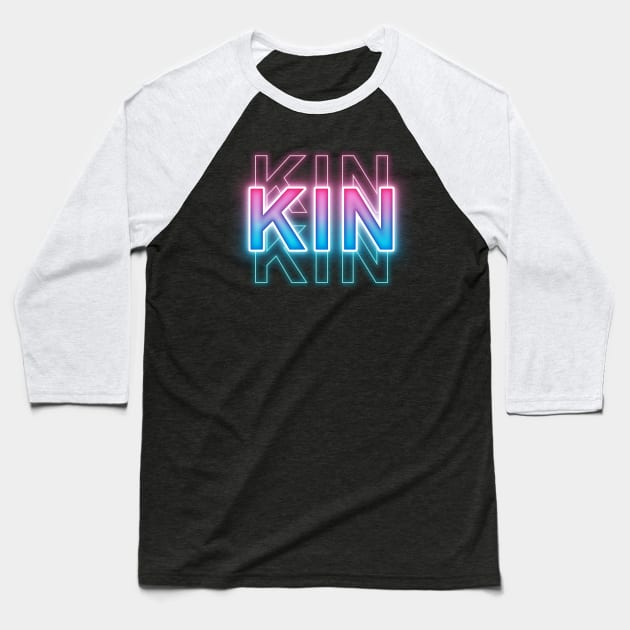 Kin Baseball T-Shirt by Sanzida Design